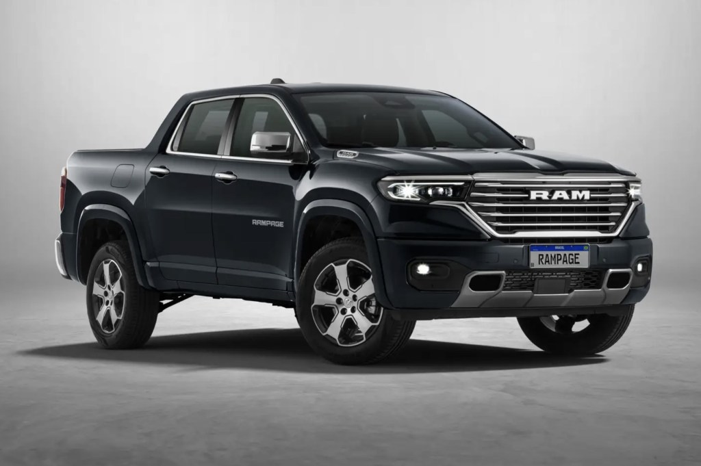 The 2024 Ram Rampage on display