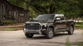 A 2024 Toyota Tundra 1794 Edition full-size pickup truck model with the i-FORCE Max hybrid powertrain option