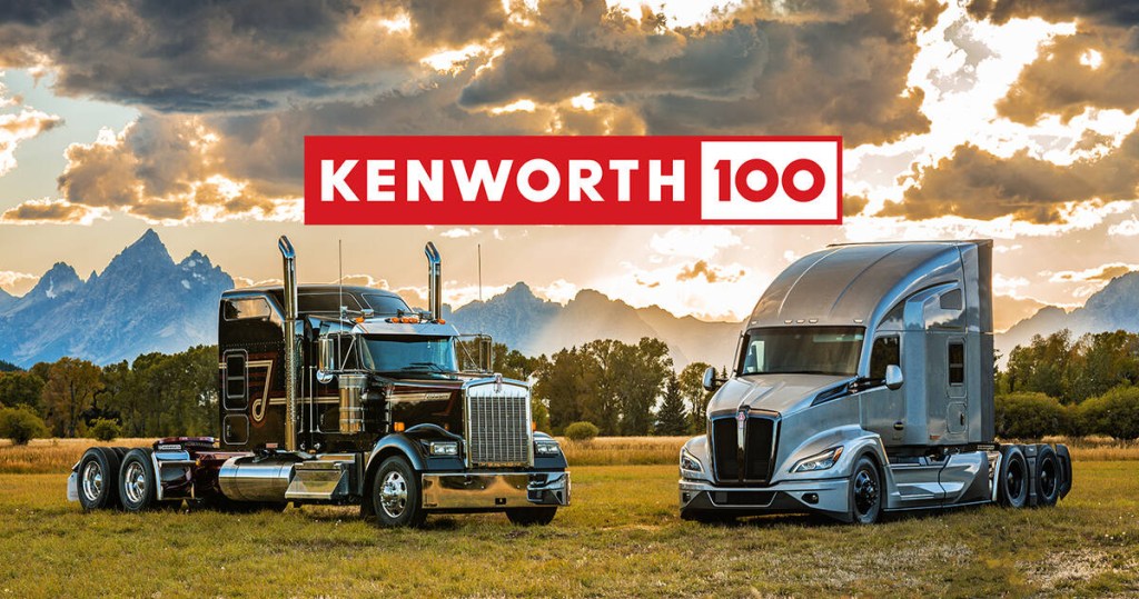 Kenworth conventional semi trucks front 3/4 views