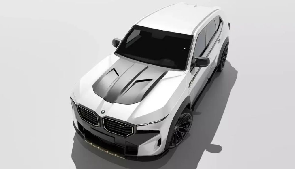 2023 BMW XM Renegade Design hood add-on