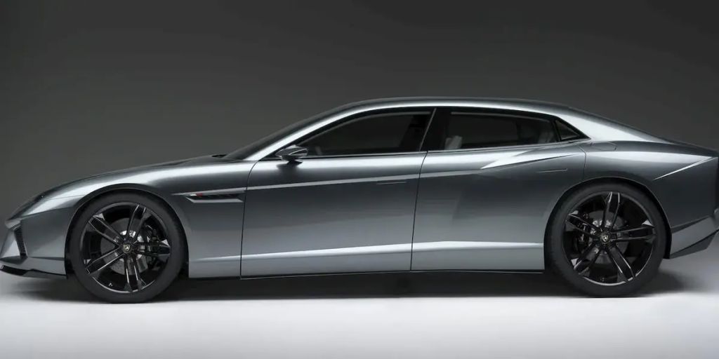 2023 Lamborghini 2+2 GT concept in studio shot