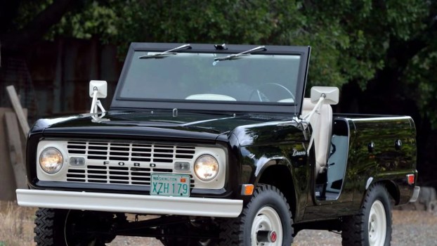 The Super-Rare 1968 Ford Bronco U13 ‘Roadster’ Is an Ice-Cold Vintage Pickup Truck