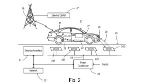 Ford wireless EV charging patent diagram