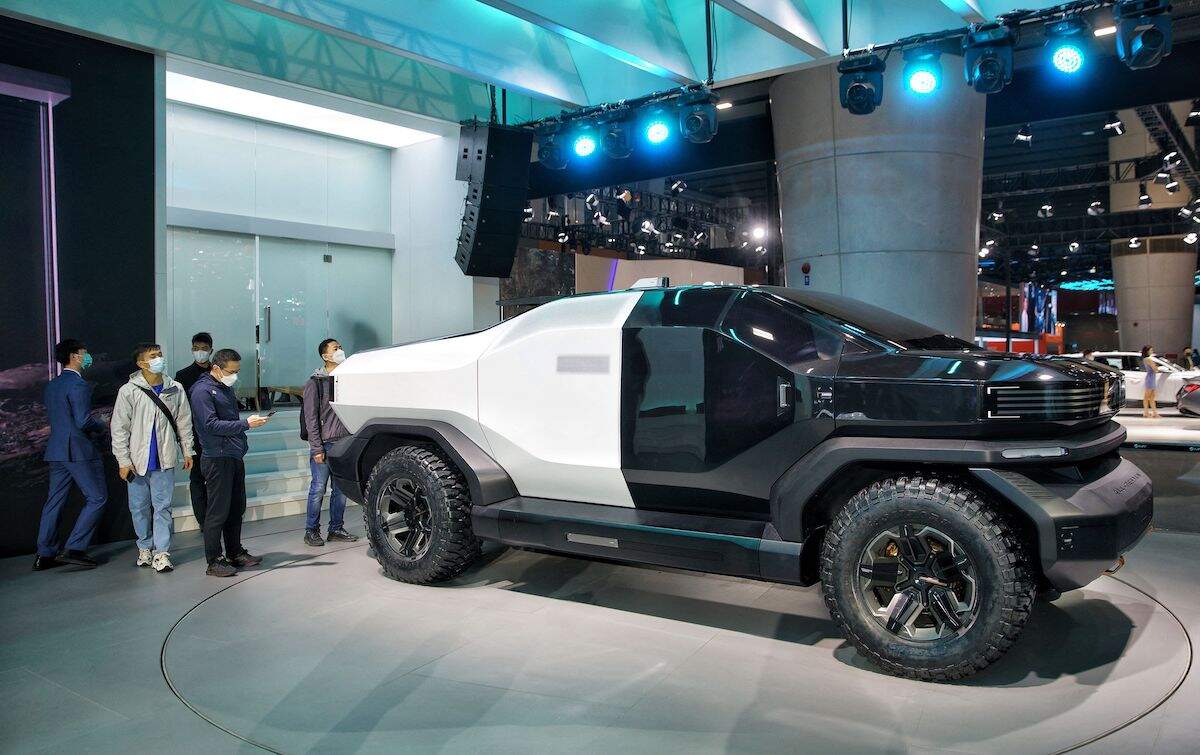 An IAT T-Mad concept; could it be a Cybertruck competitor?