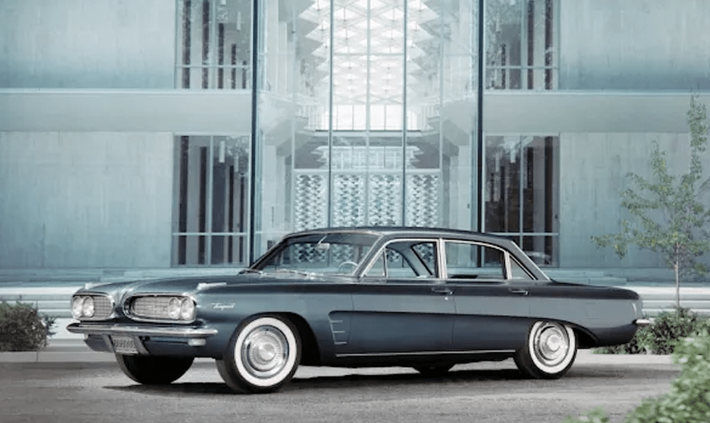 1961 Pontiac Tempest compact front 3/4 view