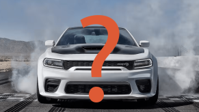 2023 Dodge Charger with question mark