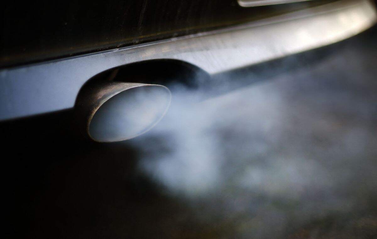 Carbon monoxide poisoning can happen even when a car is parked outside