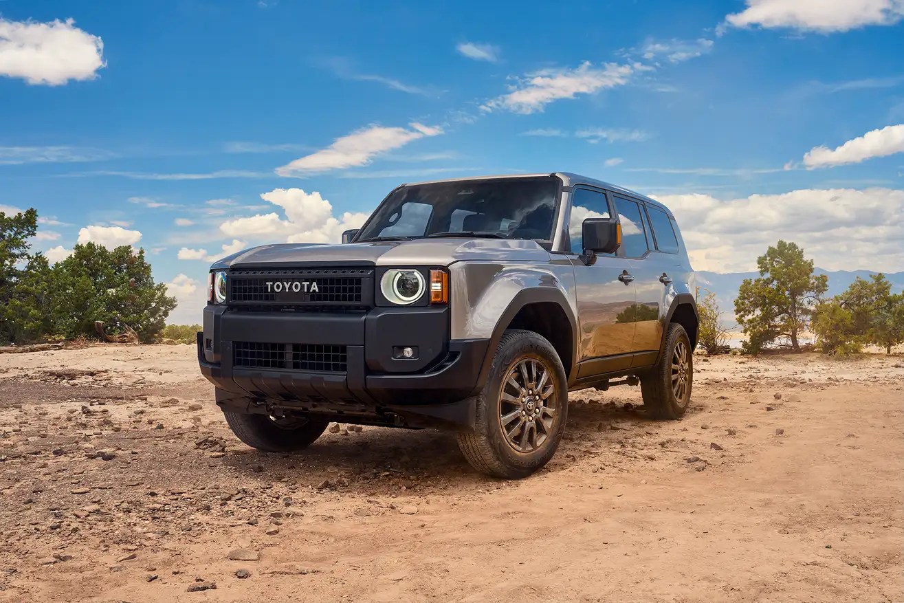 Silver 2024 Toyota Land Cruiser 