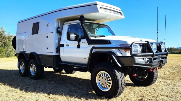 6×6 Toyota Land Cruiser Camper: Built for Serious Off-Roading