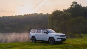 This large SUV is the 2023 Jeep Grand Wagoneer