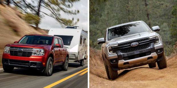 2024 Ford Maverick vs. 2024 Ford Ranger: Sibling Truck Showdown!