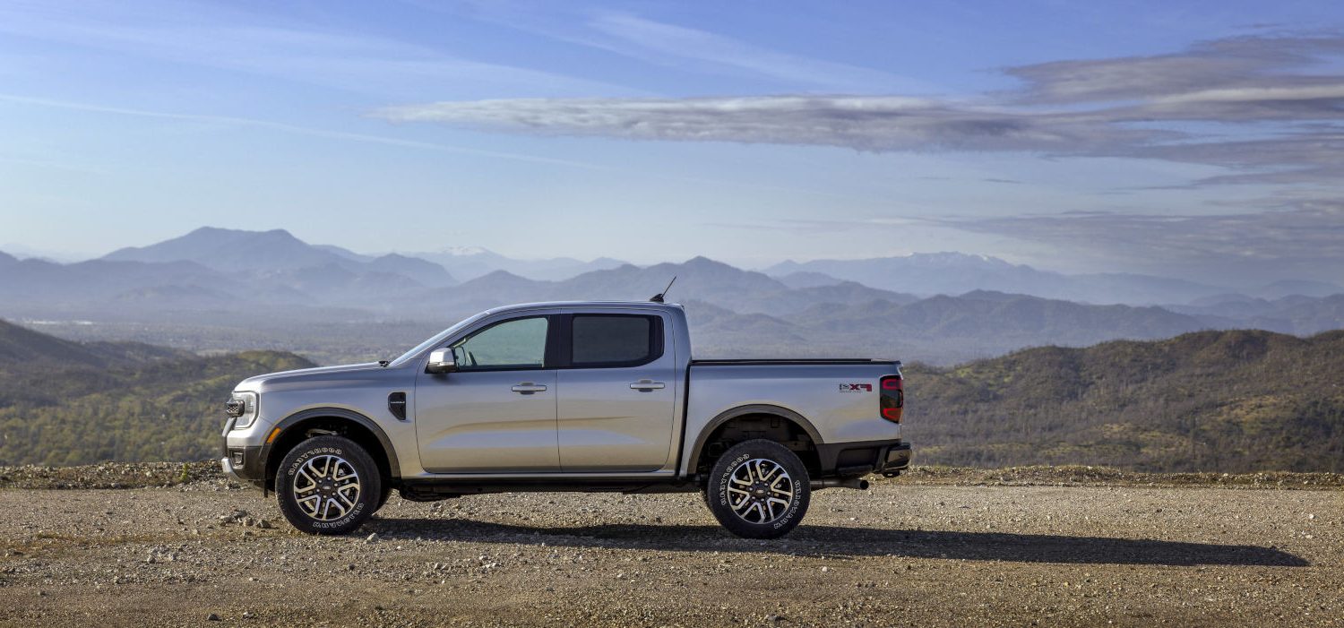 This reliable pickup trucks is the Ford Ranger