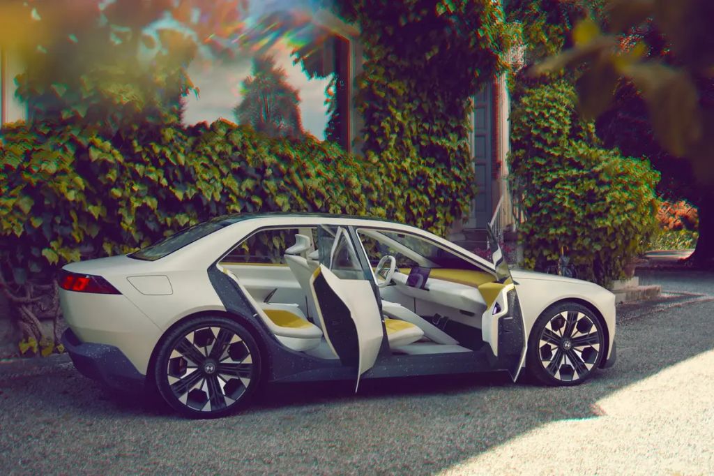 BMW Vision Neue Klasse concept with doors open