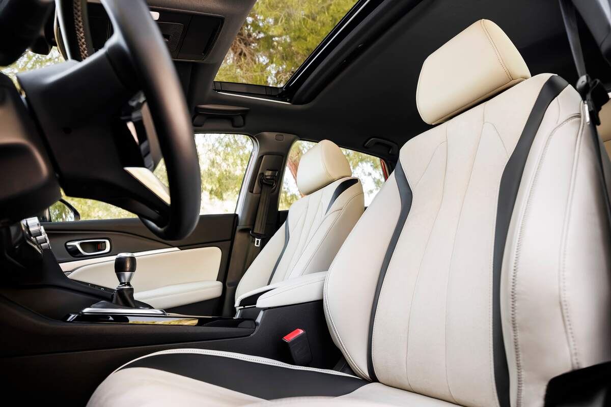 2023 Acura Integra A-Spec luxury front seats