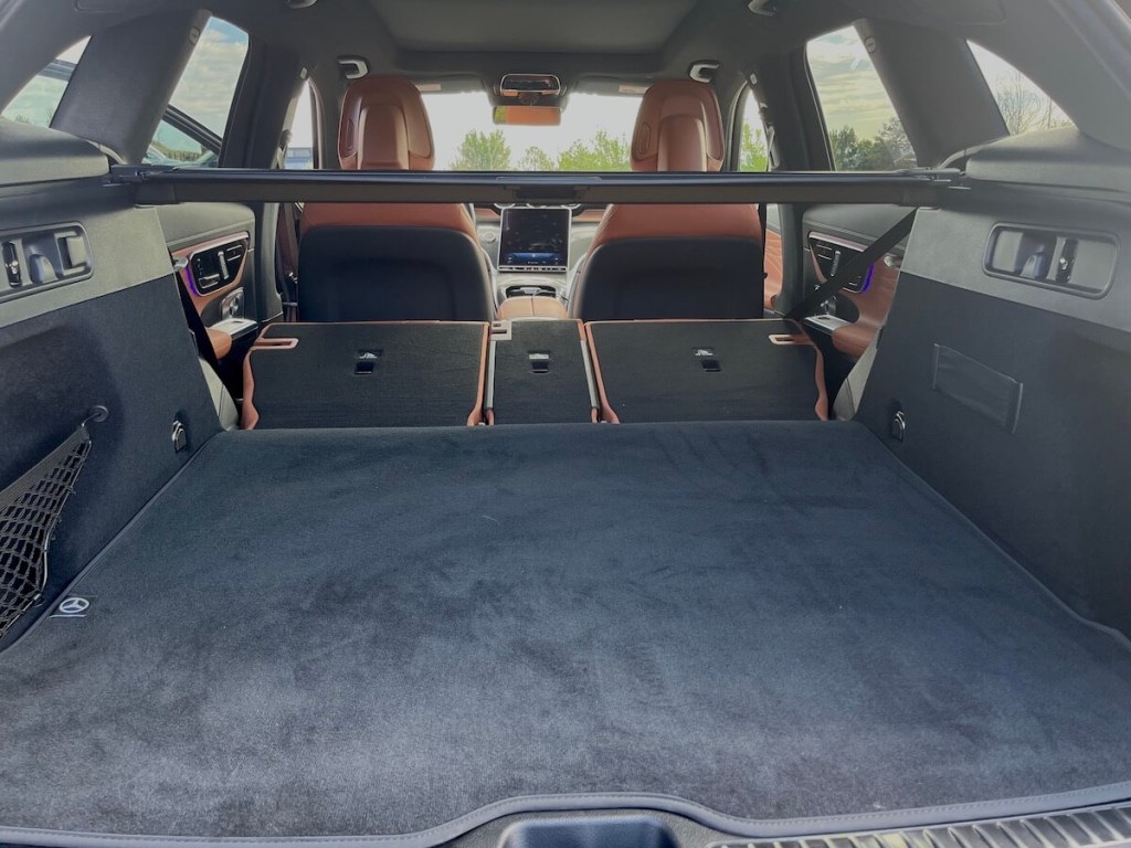 The cargo area in the 2023 Mercedes-Benz GLC 300