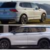 2023 Volkswagen Tiguan vs. 2023 Mitsubishi Outlander: Cheapest 3-row SUV comparison