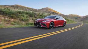 2024 Toyota Camry Hybrid driving