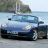 A front view of the 986 Porsche Boxster