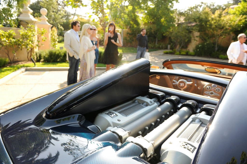 The W16 engine in the Bugatti Veyron