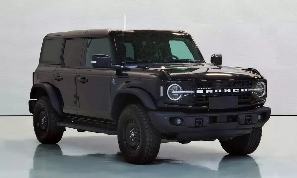 Murdered out 2024 Ford Jiangling Chinese Bronco 