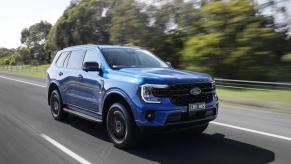 The Ford Everest SUV is similar to the Ford Raptor
