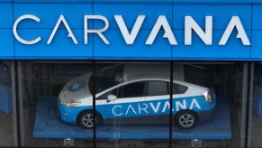 Carvana dealership tower promotional shot