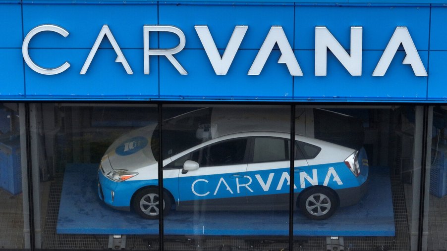 Carvana dealership tower promotional shot