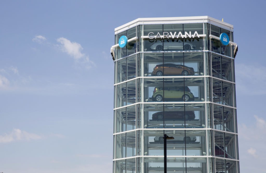 Carvana dealership tower