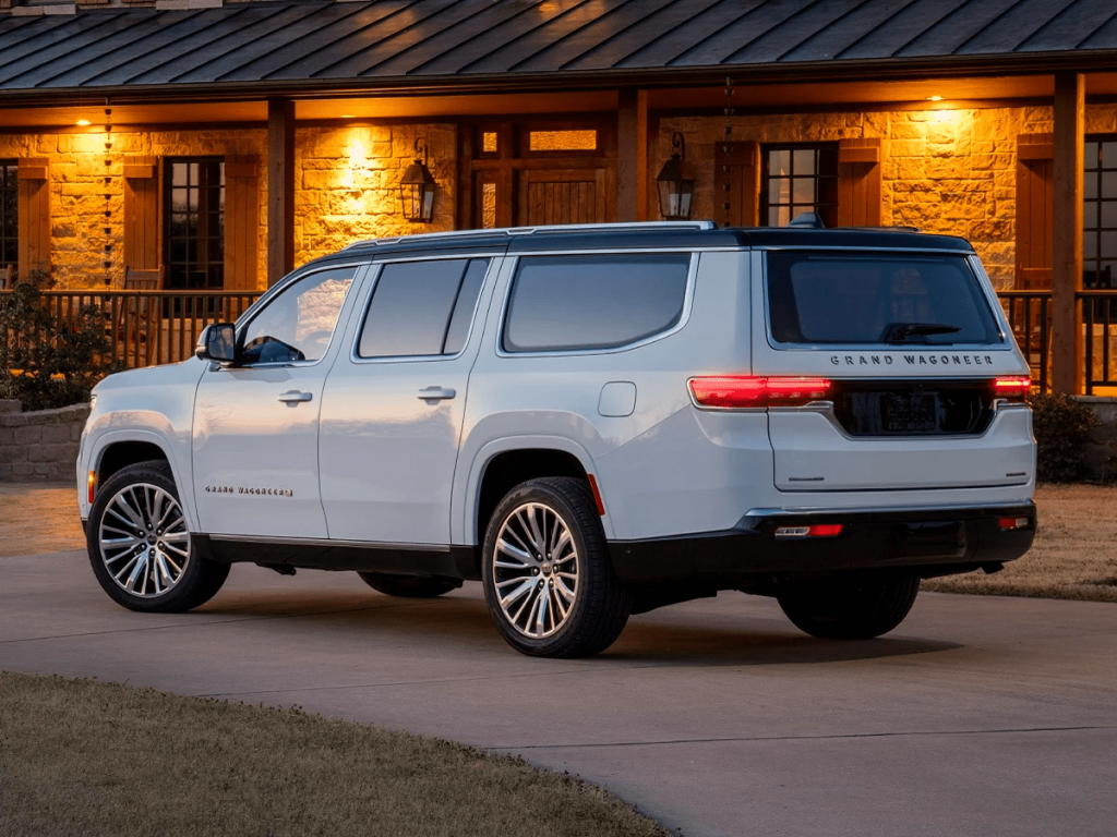 White 2023 Jeep Grand Wagoneer L