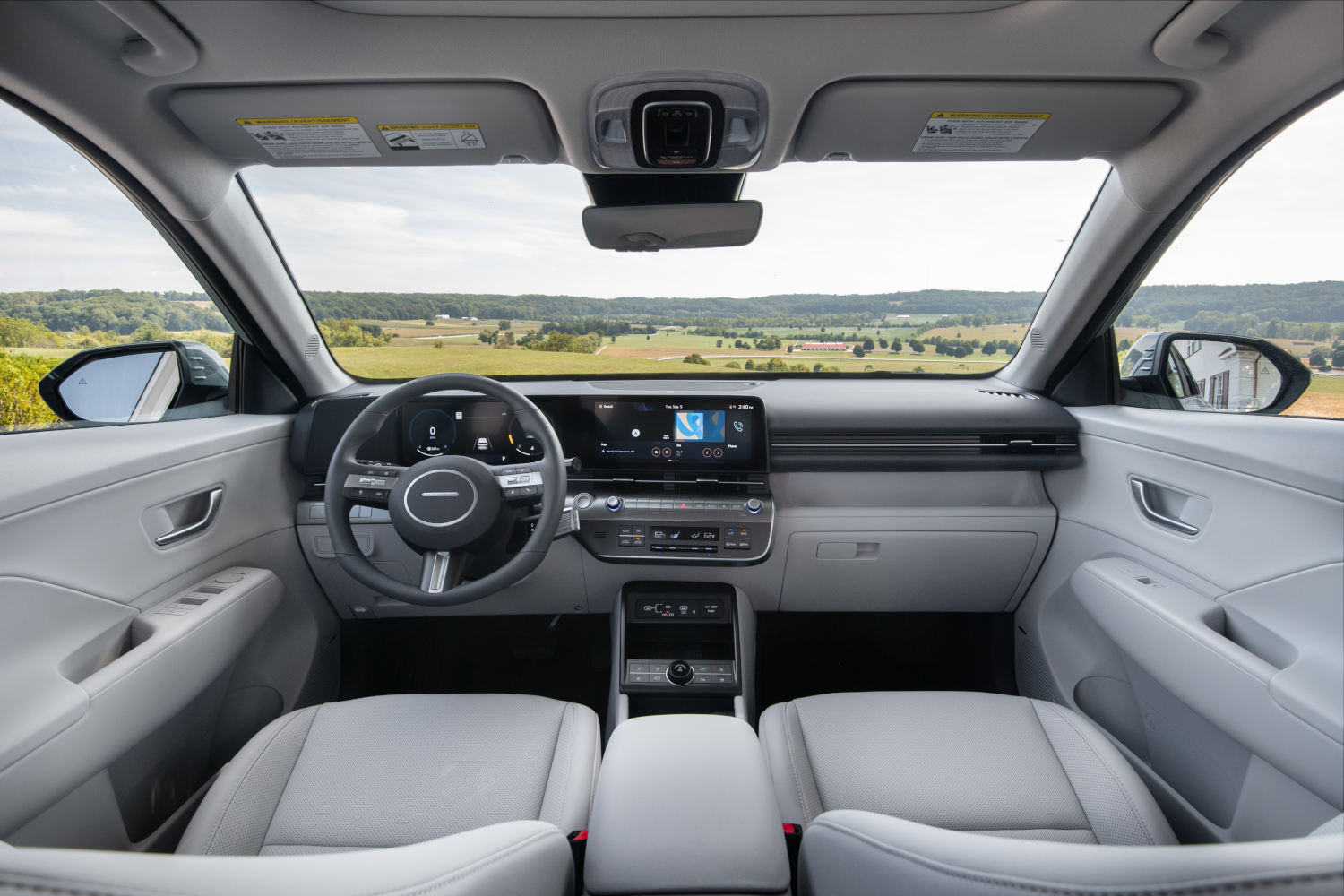 Inside the 2024 Hyundai Kona compact SUV