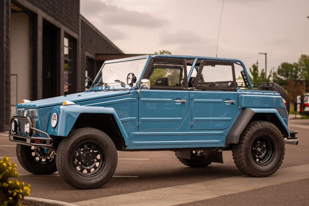 VW Thing that's been heavily modified to be an off-roader