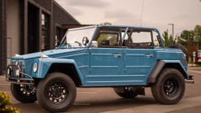 VW Thing that's been heavily modified to be an off-roader