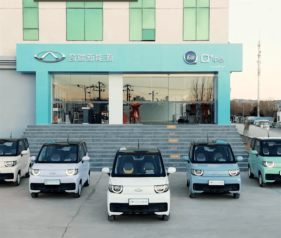 Lineup of mini SUV EVs from China