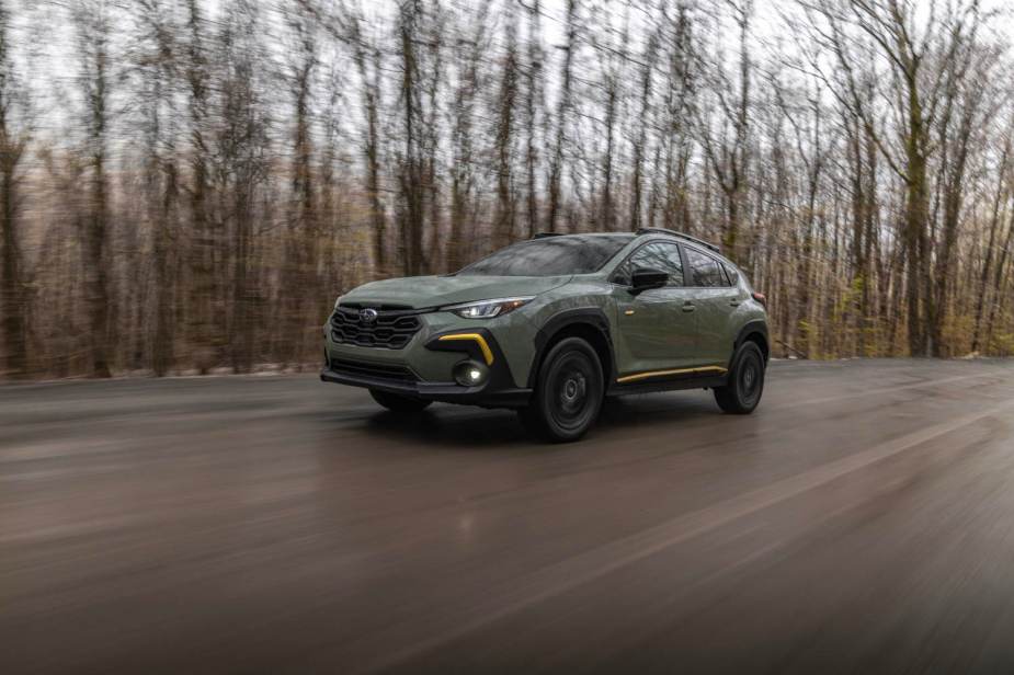 This Subaru SUV is great for winter driving