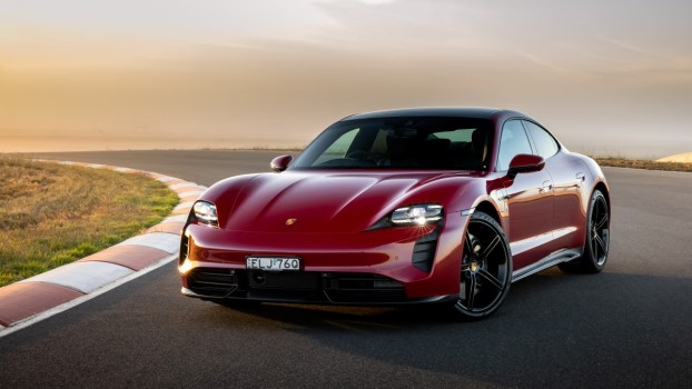 The Next Porsche Taycan Is Gunning for the Tesla Model S Plaid