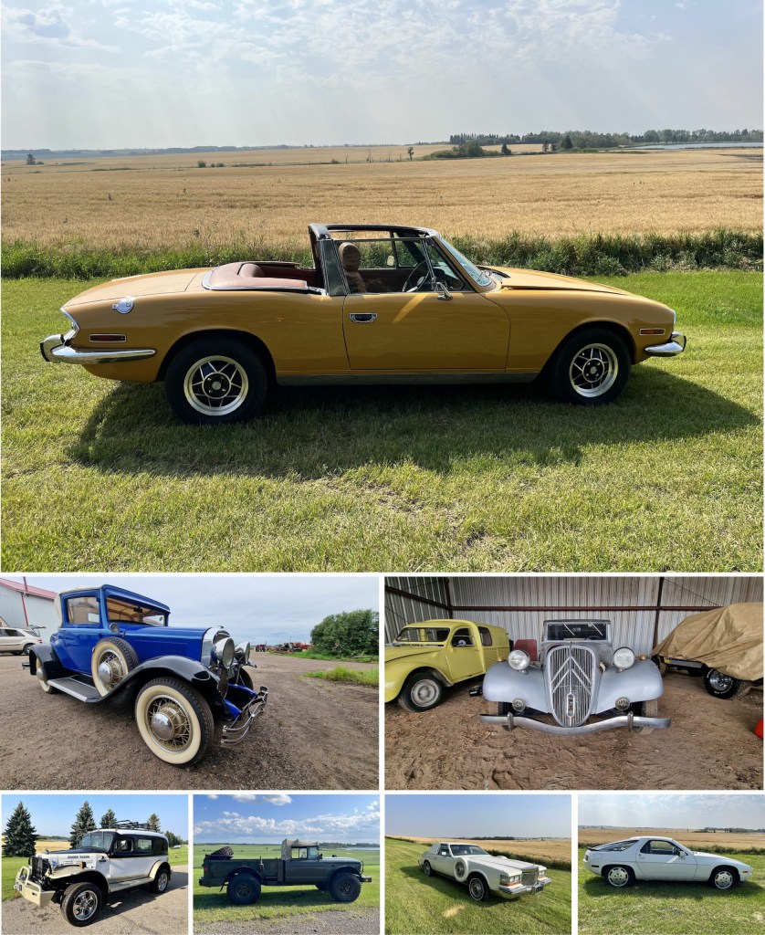 A mashup of only a few of the cars included in the Andrew Moizard collection