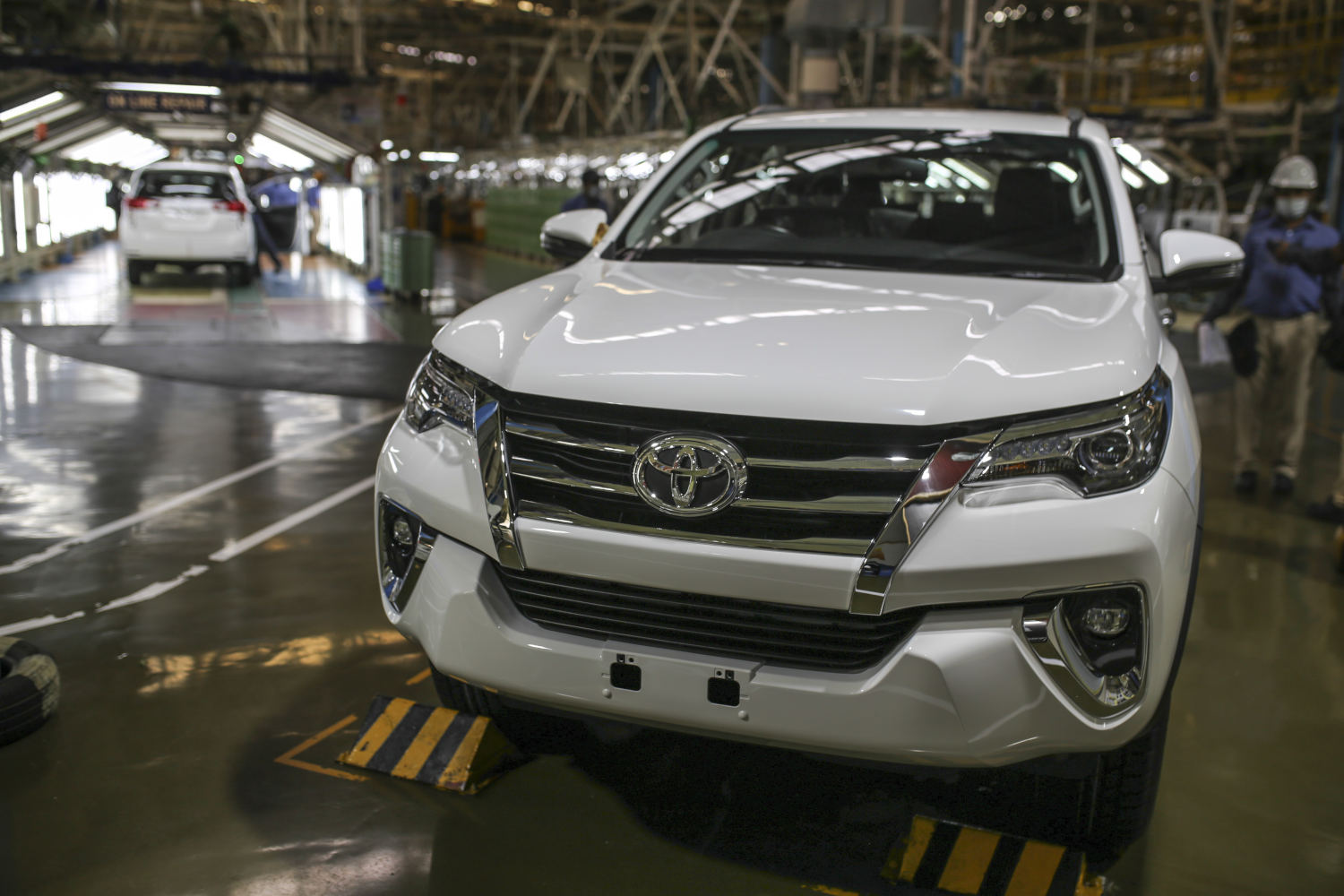 The Toyota Fortuner SUV