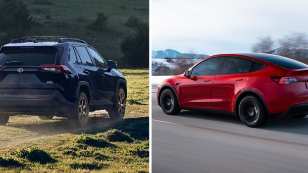 Best-Selling SUV Battle: Fully Loaded Toyota RAV4 vs. Fully Loaded Tesla Model Y