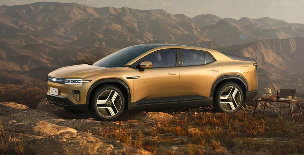 Changan CD701 concept pickup/SUV EV off-road