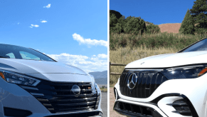 2024 Mercedes-AMG EQE vs Nissan Versa