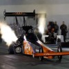 Mike Salinas Scrapper Top Fuel dragster launching at Carolina Nationals 2023