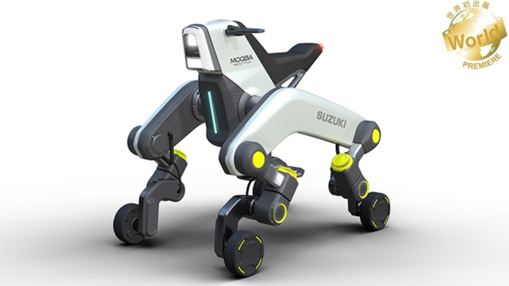 Suzuki MOQBA "four-legged" mobility walking concept