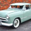 1949 Ford Deluxe in green