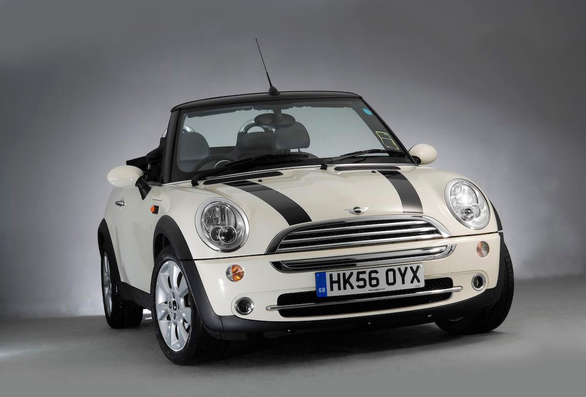 The worst Mini Cooper model years include 2006 (shown here)