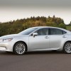 A 2015 Lexus ES 350 sits under