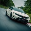 The 2023 Honda Civic Type R driving on a track
