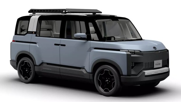 Toyota X-Van Gear concept studio shot