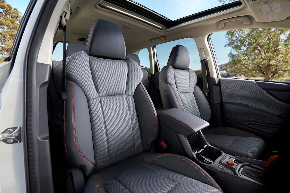 2024 Subaru Forester Sport interior rear seats