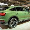 Audi Q5 Sportback TFSI e plug-in hybrid crossover SUV. Audi Q5 sales are the highest for the brand.