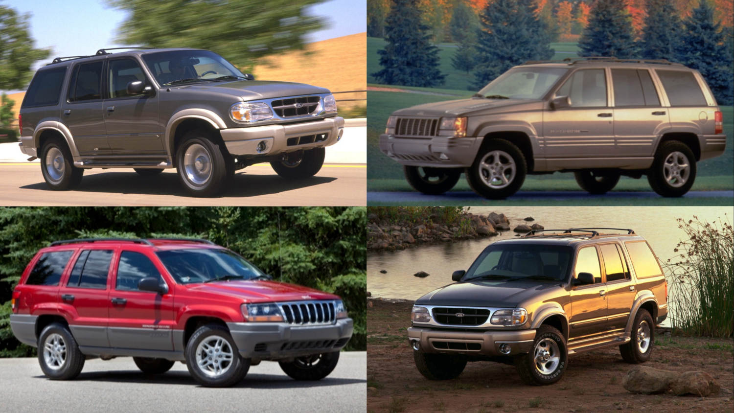 The best selling SUVs of the Y2K 2000 era seen here are still best-sellers in 2023